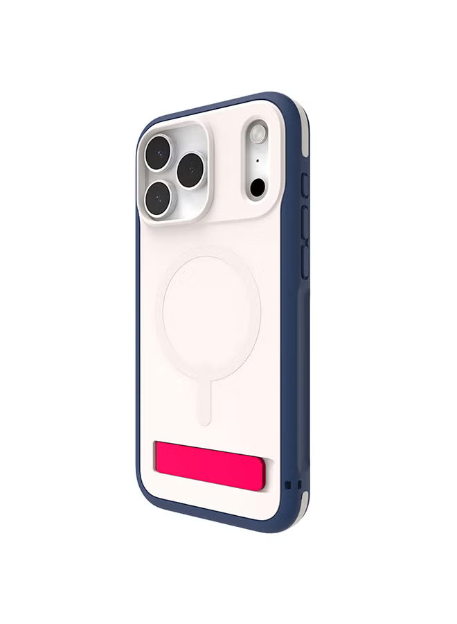 iPhone 17 Pro Max Case – Sedona Snap MagSafe Compatible Kickstand Cover with Graphene Strength, 13 ft Drop Protection & Reinforced Bumpers – Royal Ember Blue