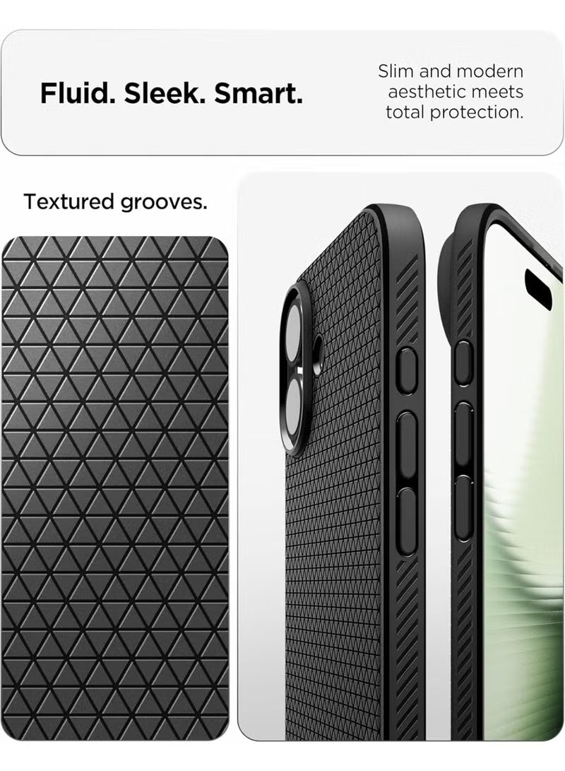 Liquid Air iPhone 17 Case Cover (2025) - Matte Black