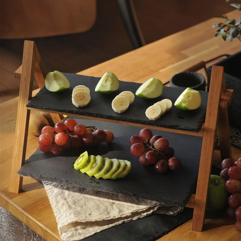 Bambum Domingo -2 Tier Serving Stand