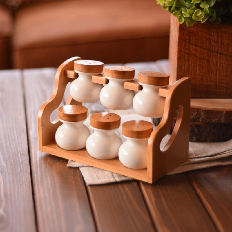 Bambum Pitaz 6 Jars Spices Set