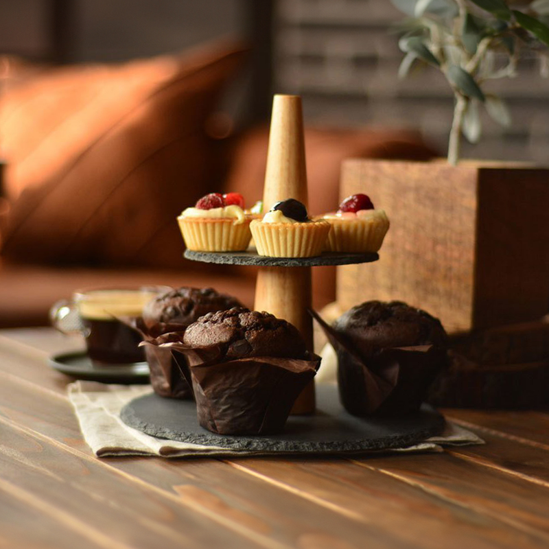Bambum Poetna 2 Tier Cookie Stand