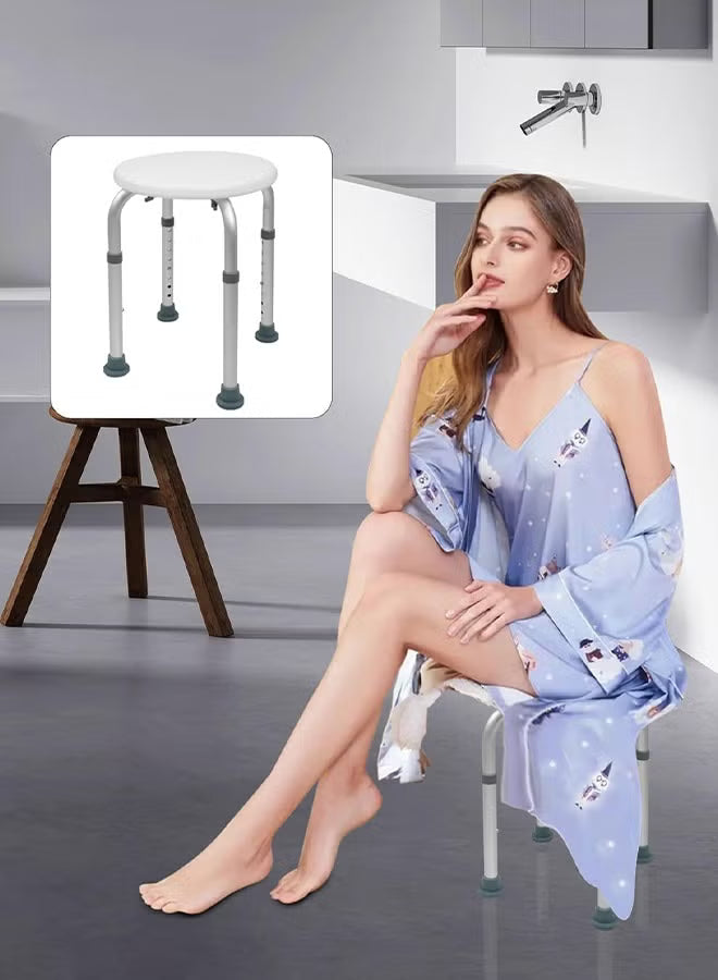 Shower Circular Chair Bath Stool