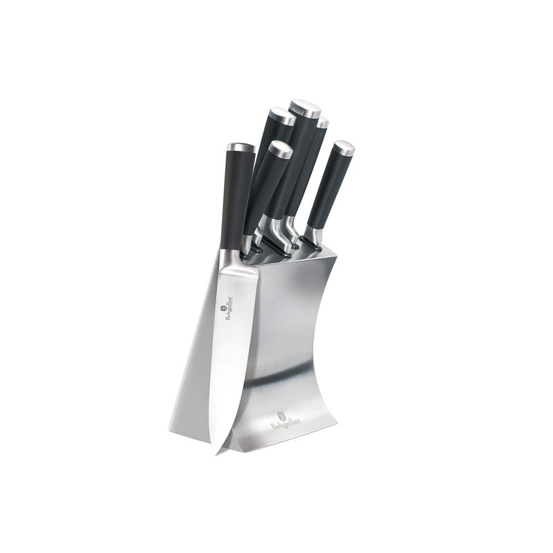 Berlingerhaus Knife Set With Stainless Steel Stand