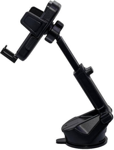 HU Car Phone Holder HAC-1033 – 360° Rotating Suction Cup Dashboard & Windshield Mount