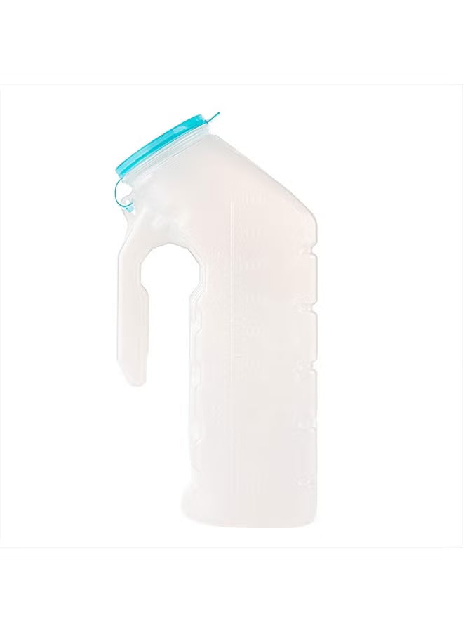 Male Urinal with Glow-in-the-Dark Lid