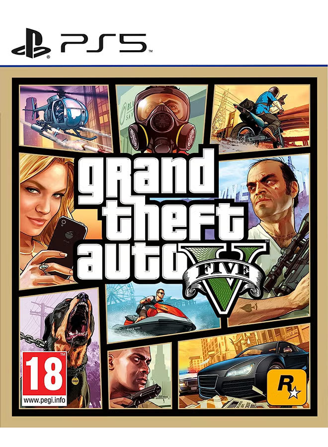 Grand Theft Auto V (GTA V) – Adventure Game for PlayStation 5 (PS5)