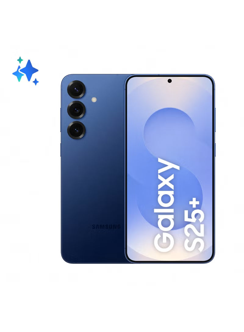 Galaxy S25 Plus AI Dual SIM Navy 12GB RAM 512GB 5G - Middle East Version