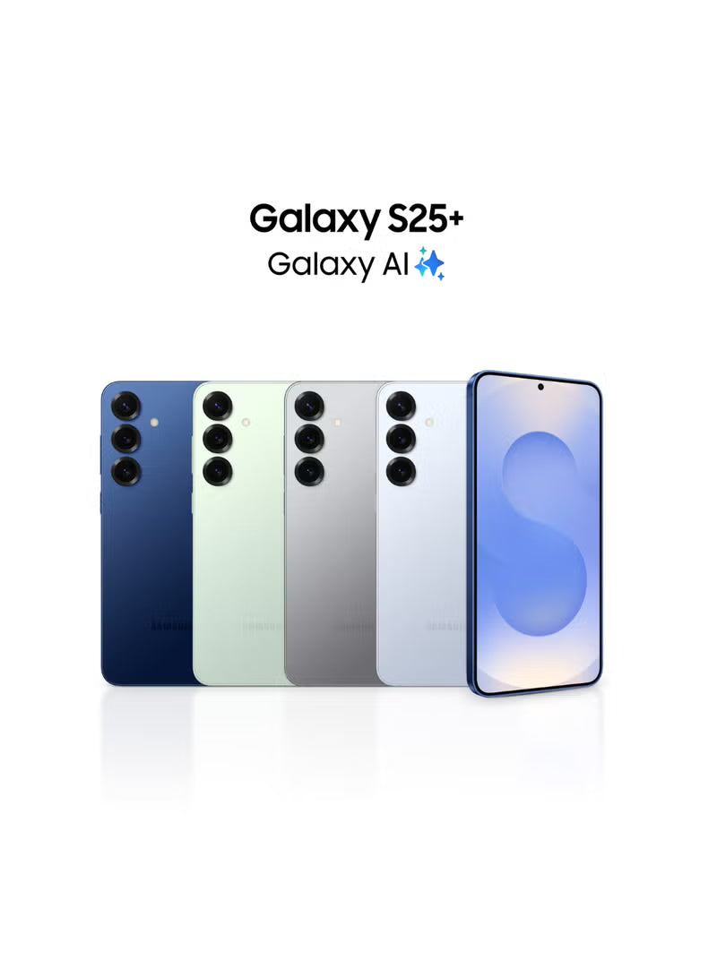 Galaxy S25 Plus AI Dual SIM Icyblue 12GB RAM 512GB 5G - Middle East Version