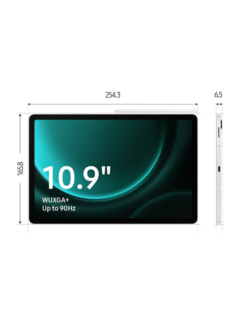 Galaxy Tab S9 FE Silver 6GB RAM 128GB Wifi - Middle East Version