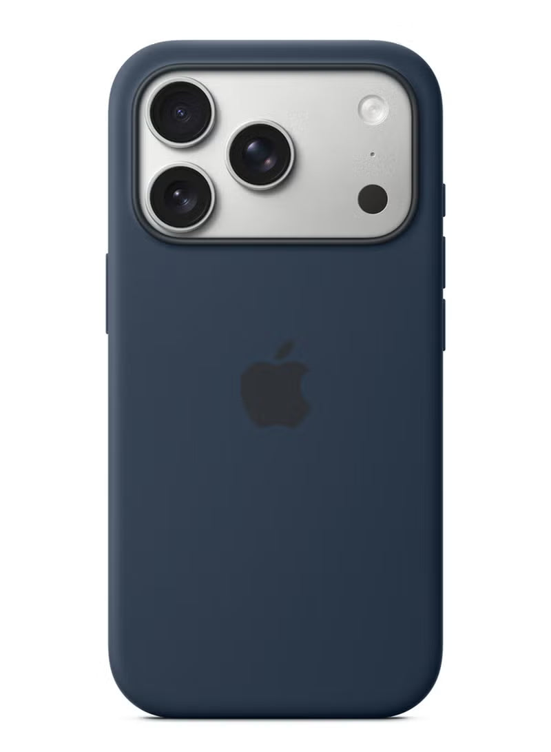 iPhone 17 Pro Silicone Case with MagSafe – Midnight