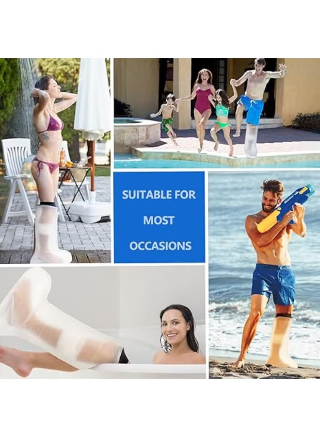 Waterproof Leg Cast Cover for Shower