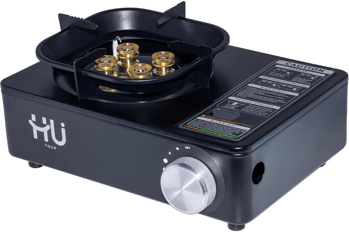 Portable Gas Stove HTO-1020 – Compact & Easy-to-Carry Cooking Stove
