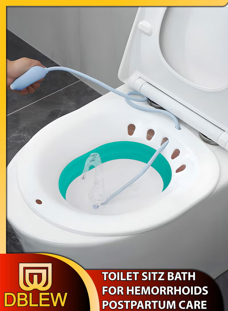 Foldable Sitz Bath for Toilet Seat