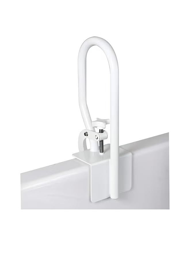 White Bathtub Rail Grab Bar