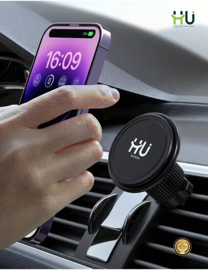 Strong Ring Magnet Holder HAC-1042 – 360° Rotation Air Vent Phone Mount