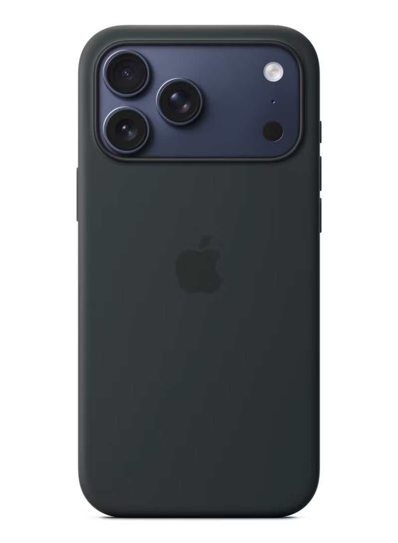 iPhone 17 Pro Max Silicone Case with MagSafe – Black