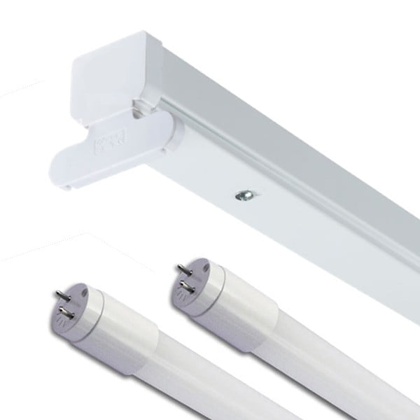 Batten Light Double Side Tube Fitting
