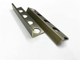 Aluminium “L” Edge Trim – Firenze Champagne