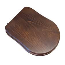Retro Toilet Seat – Walnut Finish
