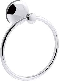 Towel Ring G081006 – Chrome Round Wall Mounted Holder (Model 51956)