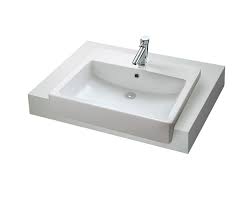 TYPE-G 60CM Table Top Washbasin – Sharp Front, Off White | Model 121300120200030