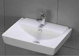 TYPE-G 60CM Table Top Washbasin – Sharp Front, Off White | Model 121300120200030