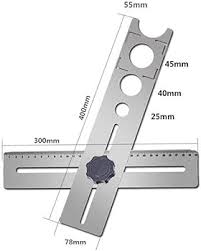 Multi-Purpose Stainless Steel Ruler