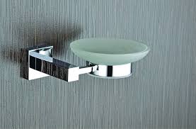 Square Metal Soap Dish Holder