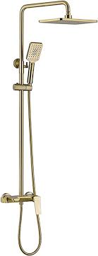 Brushed Gold Shower Set