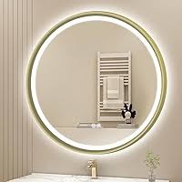 MR-M7018-80 LED Mirror 80*80 4000K - Gold