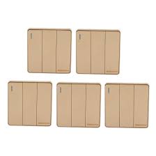 DB 115-SILVER Three gang one way switch 16A