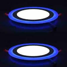 Led RD3+3W Panel Light 6000k+ White+Blue