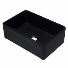 حوض غسيل من سوتيل، 55 × 38 سم، أسود مطفي