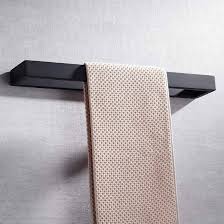 Wall Mount Single Towel Rack - Mirror Chrome