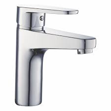 Brass Basin Mixer Leaf - Chrome