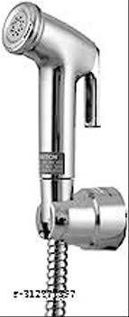 Shattaf Set Shaka Luxe Long Chrome Platinum Hose 120cm Antitwist