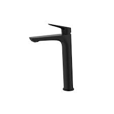 Velvet Super Wash Basin Mixer With Click Clack Waste - Black Matt