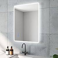 VM1050-70 LED Mirror 600*800 Aluminum Frame-103111 (Brushed Gold)