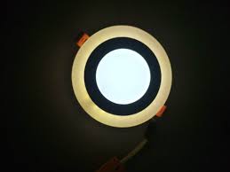 Led RD3+3W Panel Light 6000k White+Warmwhite