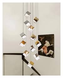 Pendant Lamp - 10301P/12 Gold + Clear D800 G9*12