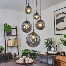 Pendant Lamp - 8110P/3 Smoky Grey D600 G4*3
