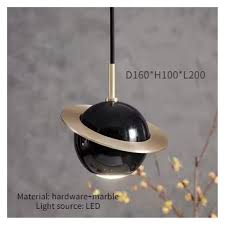 Pendant Lamp - 8115P D160-LED*5W Black