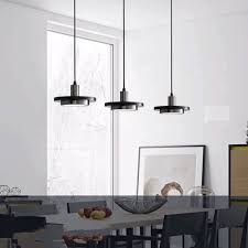 Pendant Lamp - 8115P/E D200-LED Black