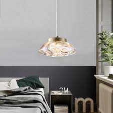 Pendant Lamp - 8829P/1 Amber+Gold LED 1*5W