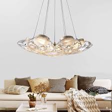 Pendant Lamp - 8829P/7 Amber+Gold LED 7*5W