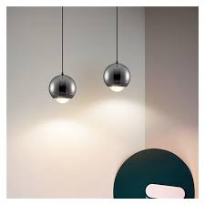 Pendant Lamp - 8938P/S Black D80 LED 8W