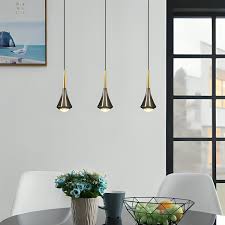 Pendant Lamp - 8939P Black + Gold D83 LED 8W