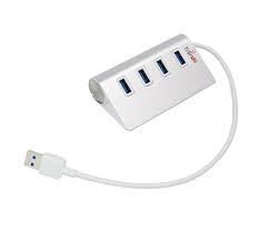 Trands Alloy Aluminium Usb 3.0 Multi 4 Port Usb Hub For Pc