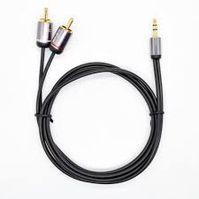 Trands Male To Auxiliary Stereo Splitter Cable