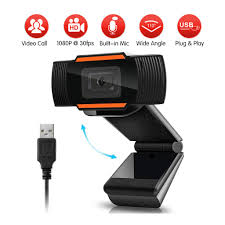 Trands Webcam With Universal Clip Plug And Play Webcam